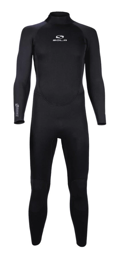 SOLA Mens Blaze 5/4mm Wetsuit -BLACK