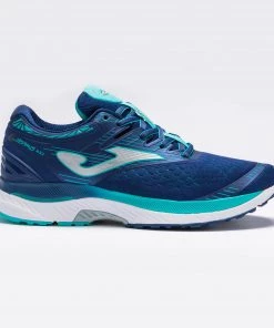 JOMA Mens Hispalis Running Shoe HISPS2103 -NAVY/TURQUOISE