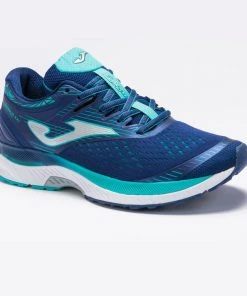 JOMA Mens Hispalis Running Shoe HISPS2103 -NAVY/TURQUOISE