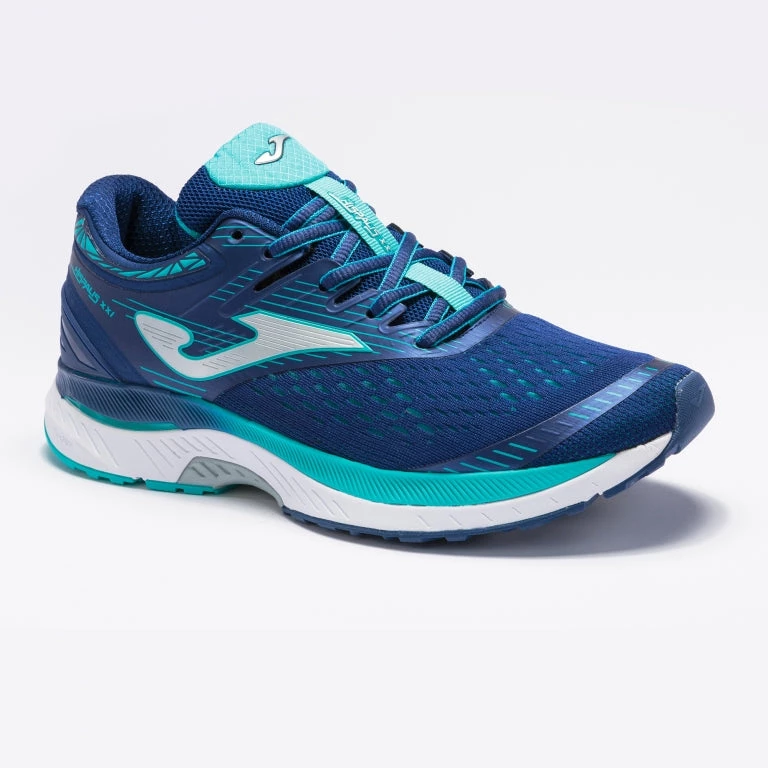 JOMA Mens Hispalis Running Shoe HISPS2103 -NAVY/TURQUOISE