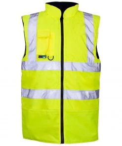 Supertouch Hi Vis Reversible Bodywarmer All