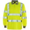 All Supertouch Hi Vis Long Sleeved Polo