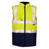 Supertouch 2 Tone Hi Vis Bodywarmer -YELLOW/NAVY