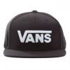 VANS Snapback Hat -BLACK/WHITE Mens Accessories