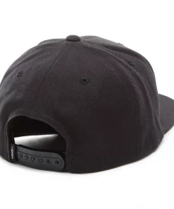 VANS Snapback Hat -BLACK/WHITE Mens Accessories