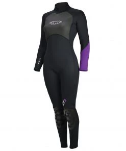 All TWF Ladies XT3 3mm Full Wetsuit -BLACK