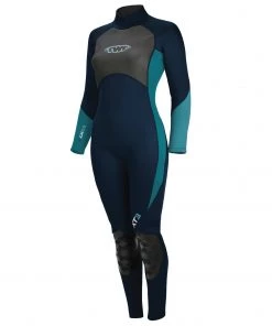 TWF Ladies XT3 3mm Full Wetsuit -BLUE All