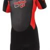TWF Kids Turbo Shortie Wetsuit -RED All