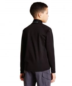 Dare2b Ricochet Kids Softshell Midlayer -BLACK Kids Fleeces & Midlayers