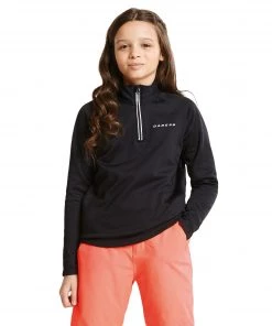 Dare2b Ricochet Kids Softshell Midlayer -BLACK Kids Fleeces & Midlayers