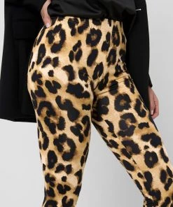 Jacqueline De Yong SHAWN Leggings -LEOPARD Ladies Trousers & Shorts
