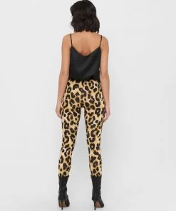 Jacqueline De Yong SHAWN Leggings -LEOPARD Ladies Trousers & Shorts