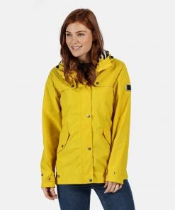Regatta Ladies Bertille Waterproof Jacket -YELLOW