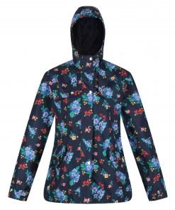 Regatta Ladies Bertille Waterproof Jacket -FLOWERS