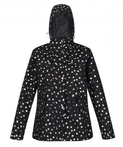 Regatta Ladies Bertille Waterproof Jacket -BLACK DOT