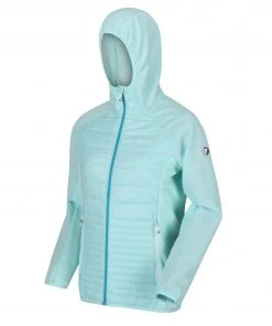 Regatta Ladies Andreson V Hybrid Jacket -AQUA Ladies Jackets & Bodywarmers