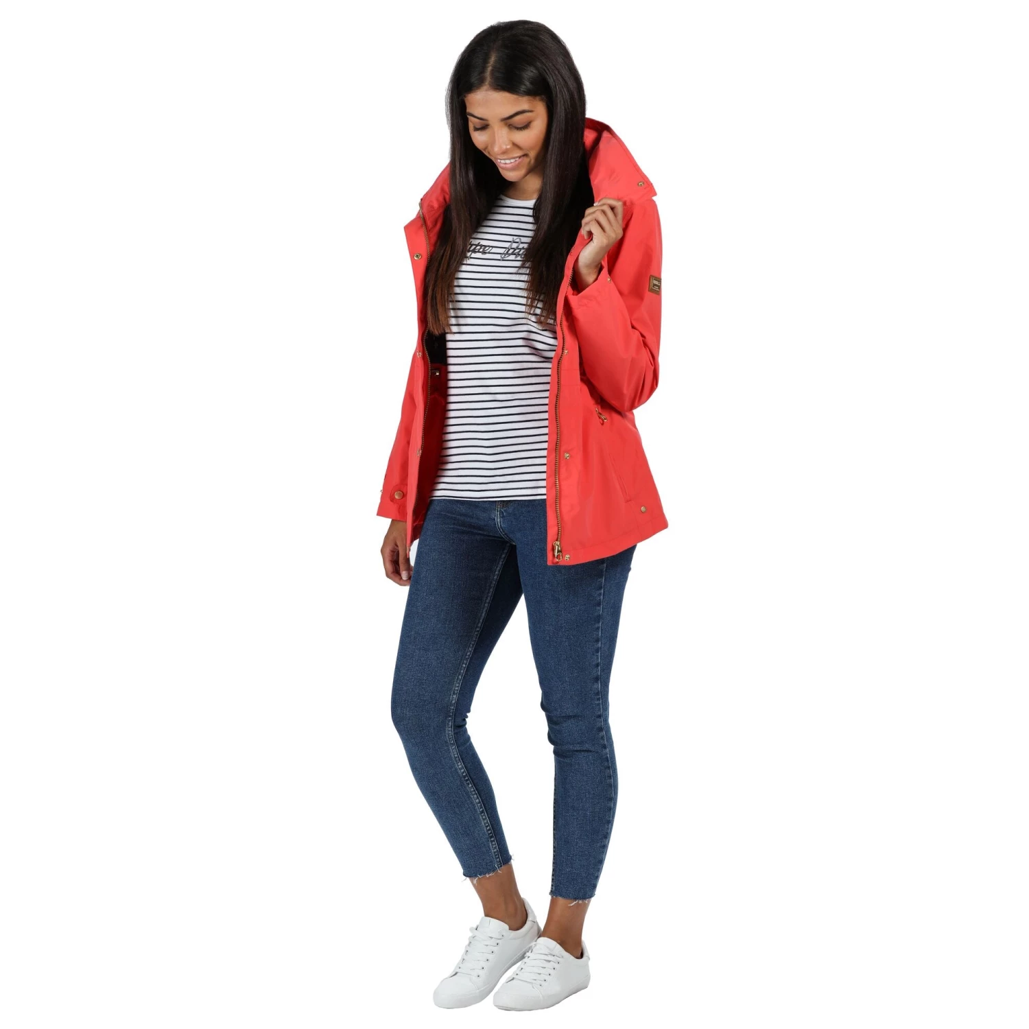 Regatta Ladies Narelle Waterproof Jacket -RED SKY