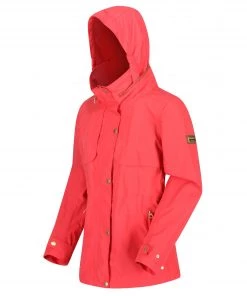 Regatta Ladies Narelle Waterproof Jacket -RED SKY