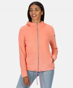 Ladies Fleeces & Midlayers Regatta Ladies Ranielle Fleece Hoody -CORAL