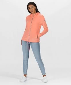 Ladies Fleeces & Midlayers Regatta Ladies Ranielle Fleece Hoody -CORAL