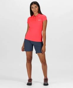 Regatta Ladies Maverick V Polo -NEON PINK