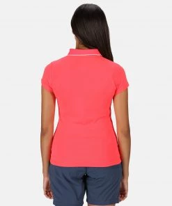 Regatta Ladies Maverick V Polo -NEON PINK