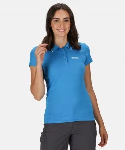 Regatta Ladies Maverick V Polo -BLUE ASTER