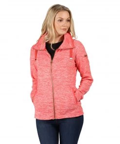Regatta Ladies Evanna Fleece -RED SKY Ladies Fleeces & Midlayers
