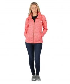 Regatta Ladies Evanna Fleece -RED SKY Ladies Fleeces & Midlayers