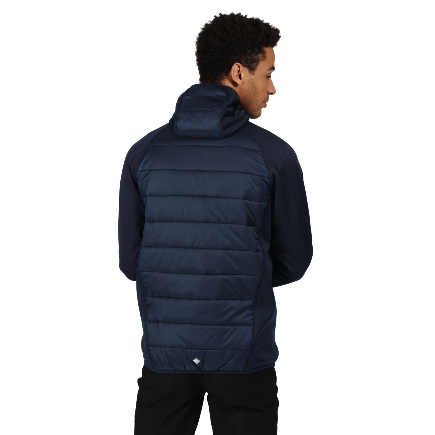 Mens Jackets & Bodywarmers Regatta Mens Andreson V Hybrid Jacket -NAVY