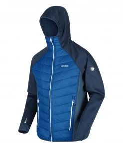 Regatta Mens Andreson V Hybrid Jacket -NAUTICAL BLUE Mens Jackets & Bodywarmers