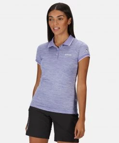 Ladies Polos, Tees & Shirts Regatta Ladies Remex Polo -LILAC