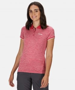 Regatta Ladies Remex Polo -DARK CERISE