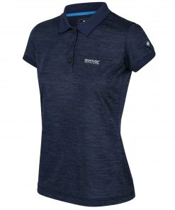 Regatta Ladies Remex Polo -DARK DENIM Ladies Polos, Tees & Shirts