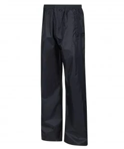 Regatta Mens Stormbreak Waterproof Overtrousers -NAVY Mens Trousers & Shorts