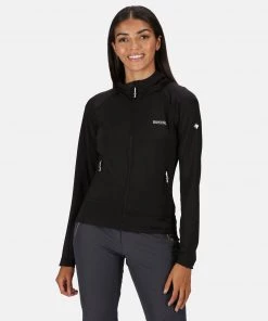 Ladies Jackets & Bodywarmers Regatta Ladies Cuba Softshell Jacket -BLACK