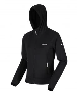 Ladies Jackets & Bodywarmers Regatta Ladies Cuba Softshell Jacket -BLACK
