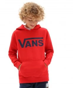 Vans Kids Classic Hoody -HIGH RISK RED