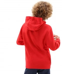 Vans Kids Classic Hoody -HIGH RISK RED