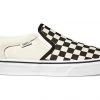 Vans Mens Asher Shoe -BLACK/WHITE CHECK