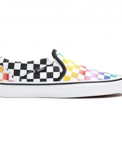 Vans Ladies Asher Shoe -RAINBOW (4, 7 Only)