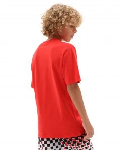 Kids Polos, Tees, & Shirts Vans Kids Classic Tee -HIGH RISK RED