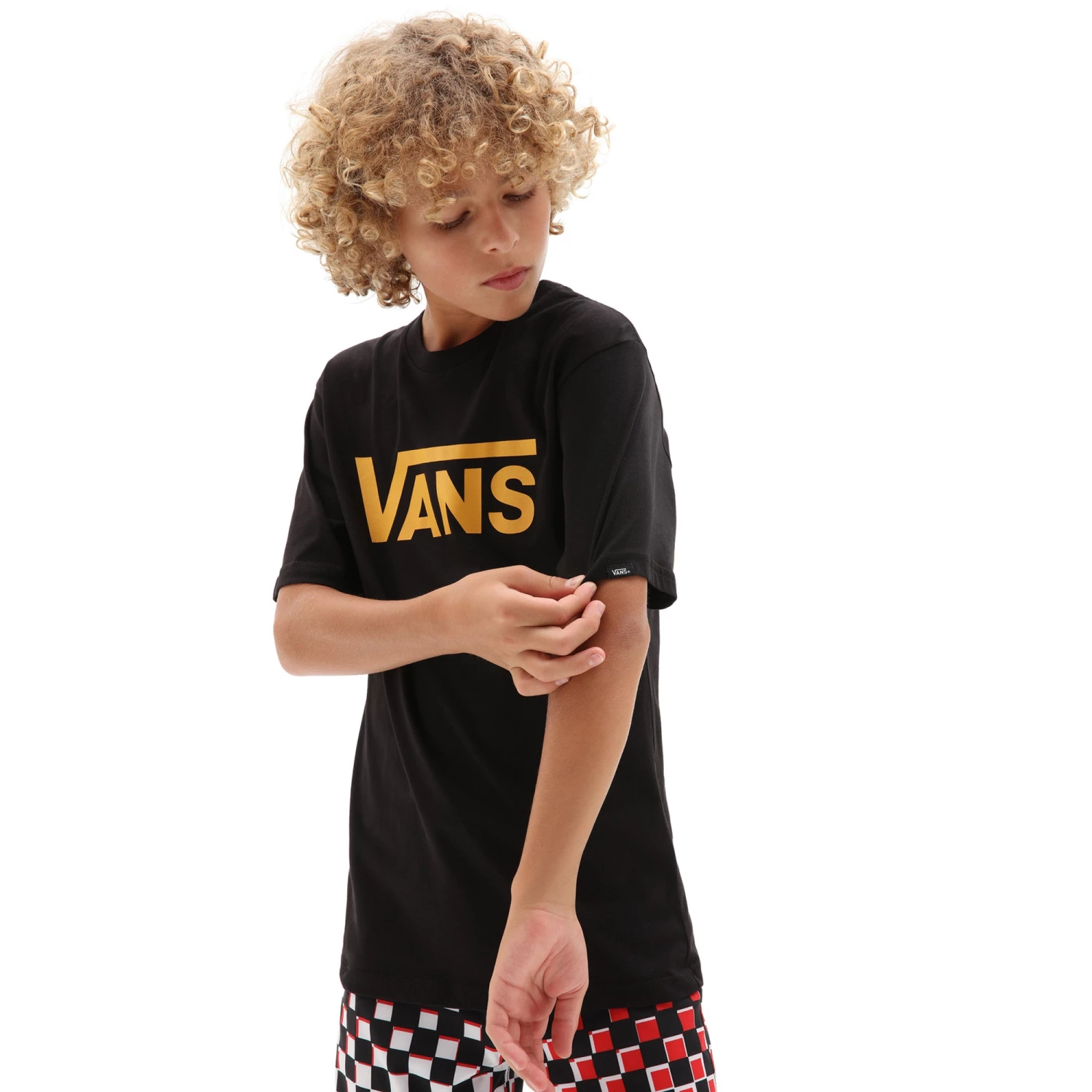 Kids Polos, Tees, & Shirts Vans Kids Classic Tee -BLACK/GOLD