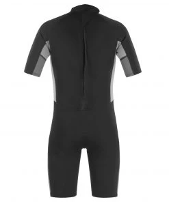 All Urban Beach Mens Blacktip Shortie Wetsuit -BLACK