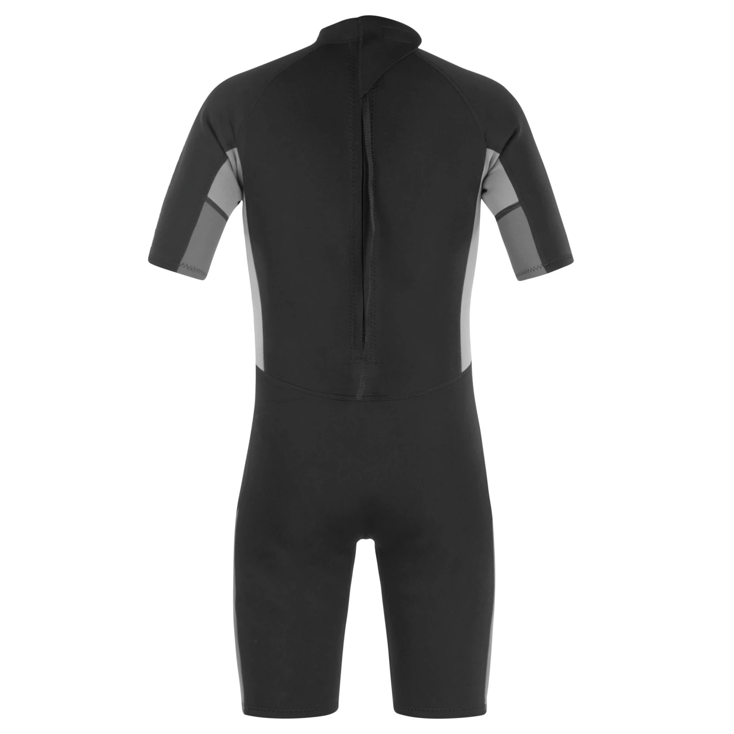 All Urban Beach Mens Blacktip Shortie Wetsuit -BLACK