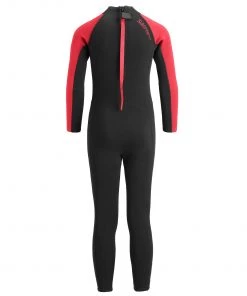 All Urban Beach Kids Full Wetsuit -RED