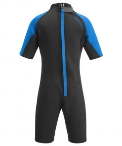 All Urban Beach Kids Shortie Wetsuit -BLUE