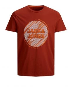 Mens Polos, Tees & Shirts Jack & Jones JCOKOPA Tee -OCHRE