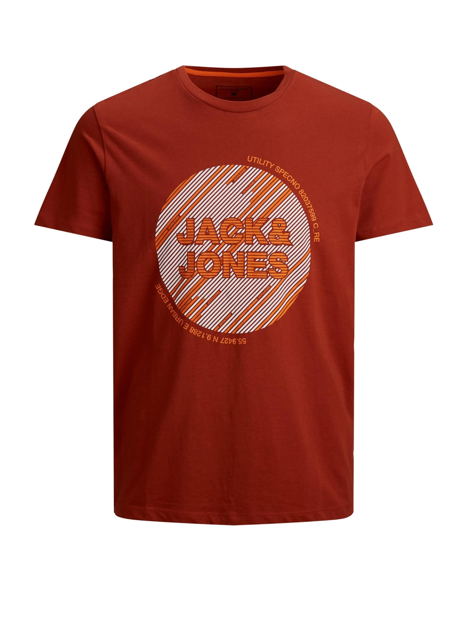 Mens Polos, Tees & Shirts Jack & Jones JCOKOPA Tee -OCHRE