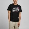 Mens Polos, Tees & Shirts Jack & Jones JCOLIQUID Tee -BLACK
